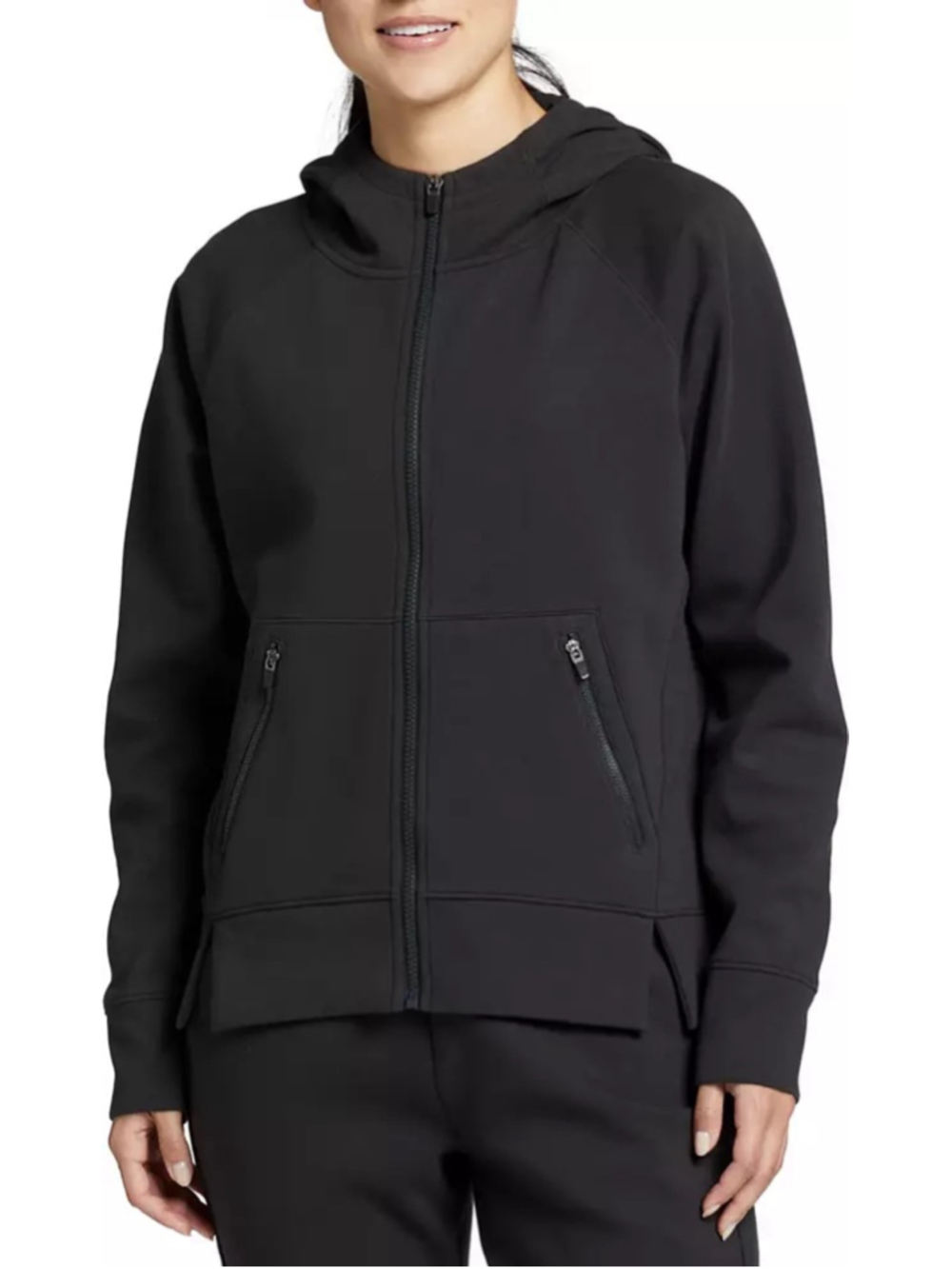 Women's DSG Sport Fleece Hoodie black Size XS